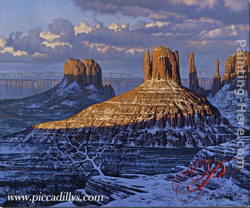 Monument Valley painting - Alexei Butirskiy Monument Valley art painting
